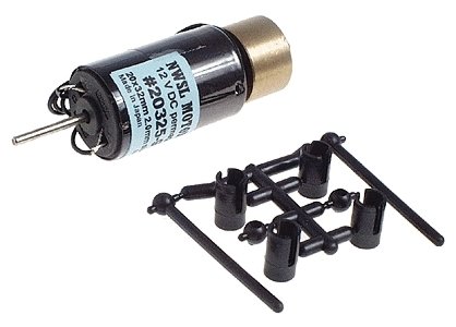 Repower Kit for Wide Diesels,Switchers w/NWSL 2032D9 Motor -- Large, Single Flywheel for Wid, HO, Northwest Short Line 1624