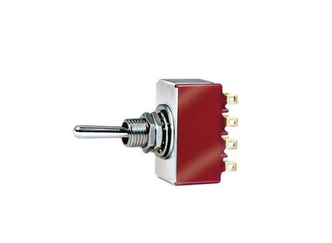 Toggle Switch -- Four Pole Double Throw for Use With 552-54(PL-21), All Scales, Peco PL21