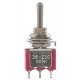 Miniature Toggle Switches -- SPDT 5Amp 120V Center Off pkg(8), All Scales, Miniatronics Corp. 3623008