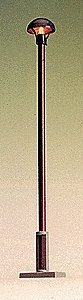 Modern Street Light -- 3-15/16′ 100mm Height, HO, Brawa Modellspielwaren 5019