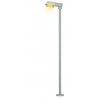 LED Streetlight -- Modern Street Lamp 3-15/16′ 10cm 10-16 Volt, Yellow LED, HO, Viessmann Modellspielwaren 6093