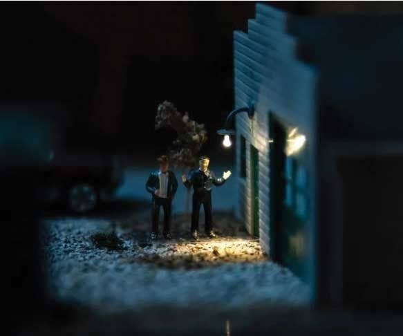 DVSL204 Fiber-Lit Industrial Building Wall-Mount Lamps -- pkg(3), N, Dwarvin SL204