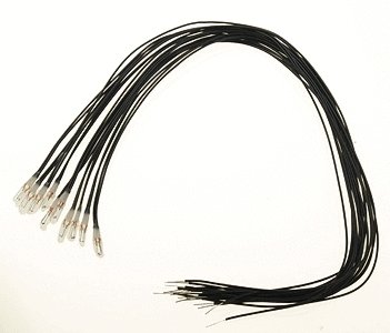 Micro Miniature Lamps - 14V 30mA 2.4mm Diameter - Clear -- pkg(10), All Scales, Miniatronics Corp. 1801410