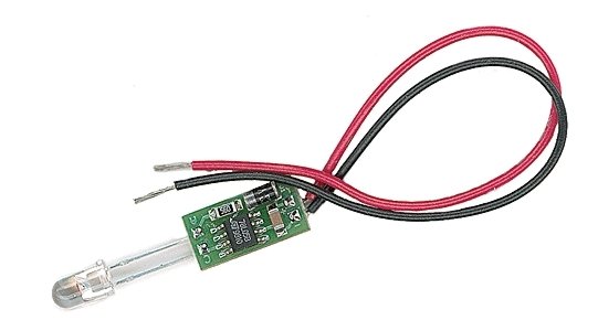 Yeloglo Bright White LED Headlight -- 5mm Diameter, All Scales, Miniatronics Corp. 10031201