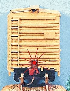 End-Of-Train Flasher -- Red Light, All Scales, Circuitron 1302