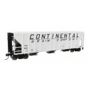 50′ Pullman-Standard PS2-CD 4427 3-Bay Covered Hopper - Ready to Run -- Continental Grain Co TLDX 2622, HO, WalthersMainline 4