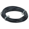 DCC Main Bus 14AWG Wire -- Black 25′ 7.6m, All Scales, NCE Corporation 284