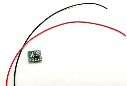 Ultra-Miniature Simulator Circuit Board - DCC & Stationary Use Input 6-18V DC -- FRED (End-of, All Scales, Ngineering N8040