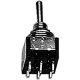 Miniature Toggle Switches -- DPDT 5Amp 120V Momentary pkg(2), All Scales, Miniatronics Corp. 3627002
