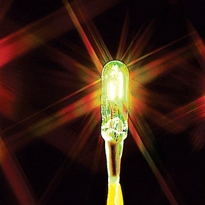 12-16V Grain Of Wheat Bulb -- Green, All Scales, Faller Gmbh 180674
