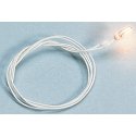Grain-Of-Rice Bulb -- 12V w/8′ Black Wire, All Scales, Cir-Kit Concepts Inc 10106