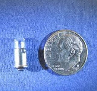 Locomotive Headlight Bulb -- Small, All Scales, Labelle Industries 2431