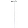 Modern AEG 2-Head Street Lamp -- 3-1/4′ 8.2cm Tall, 14-16V, HO, Busch Gmbh & Co Kg 4200