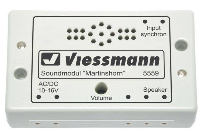 Sound Module w/Speaker -- Siren, All Scales, Viessmann Modellspielwaren 5559
