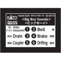 Soundbox Sound Card -- Union Pacific Big Boy (Fits Soundbox 381-22102), All Scales, Kato USA Inc 222215