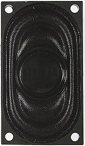 Digital Command Control Speakers -- Rectangular 20 x 35mm, All Scales, Miniatronics Corp. 6012001
