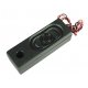 Rectangular Speaker w/Ported Enclosure & Wires -- 8-Ohm, 53 x 18 x 14mm, All Scales, Digitrax SP53188B