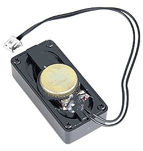 Rectangular Speakers -- Includes Baffle & Wiring Harness - 5/8 x 1-3/8′ 16 x 35mm, All Scales, Model Rectifier Corp 1513