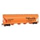 ACF 5250 4-Bay Centerflow Covered Hopper - Ready to Run -- Denver & Rio Grande Western(TM) 15581