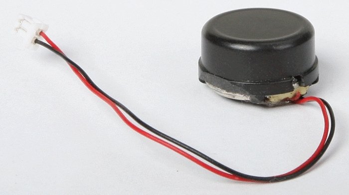 Round Speaker w/Baffle -- 11/16′ 18mm Diameter, All Scales, Model Rectifier Corp 1519