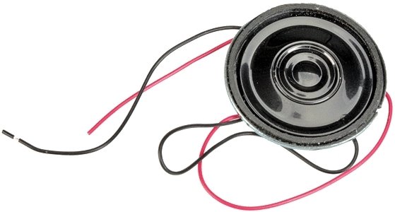 8 Ohm Speaker for Digitrax Sound Decoders -- Round 28mm, All Scales, Digitrax SP28288
