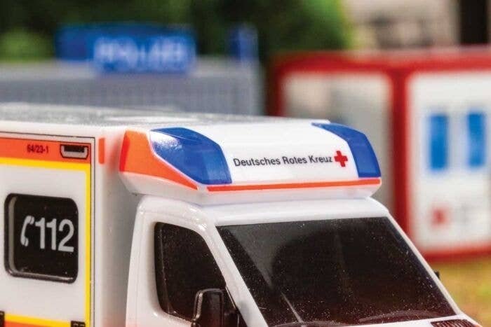 Modern European Siren Sound Module with Speaker -- 16V AC or 12V DC, All Scales, Faller Gmbh 180262