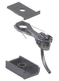 158 Whisker(R) Scale Self-Centering Knuckle Couplers - Kit - Magne-Matic(R) -- Medium 9/32′, HO, Kadee Quality Products 158