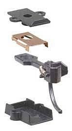 5 (NO.5(R) Universal Metal Couplers with Gearboxes -- Medium (9/32′) Centerset Shank, HO, Kadee Quality Products 5