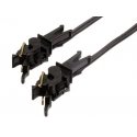 Electrically Conductive Couplers w/Wire Lead -- Fits NEM Standard Coupler Pocket, 2-Po, HO, Viessmann Modellspielwaren 5048
