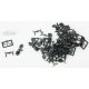 True-Scale Coupler -- Long Shank pkg(20) (black), N, Micro Trains Line 110301