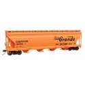 ACF 5250 4-Bay Centerflow Covered Hopper - Ready to Run -- Denver & Rio Grande Western(TM) 15590, HO, WalthersMainline 49210