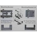 Conversion Packet -- For Mounting 820 or 830 On Aristo-Craft GE U25B Locos, Less Couplers, I, Kadee Quality Products 884