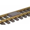 Uncoupler-Magnetic -- Between the Rails Mount for O 2-Rail, O, Kadee Quality Products 811