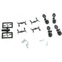 True-Scale Coupler -- Long Shank pkg(4) (black), N, Micro Trains Line 102301