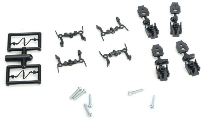 True-Scale Coupler -- Long Shank pkg(4) (black), N, Micro Trains Line 102301