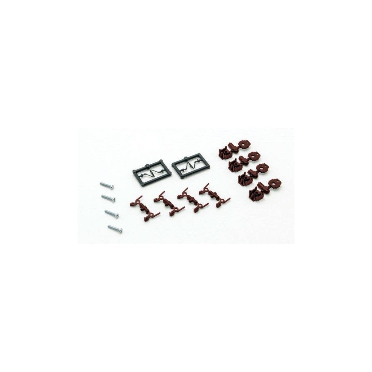 True-Scale Coupler -- Long Shank pkg(4) (brown), N, Micro Trains Line 122301