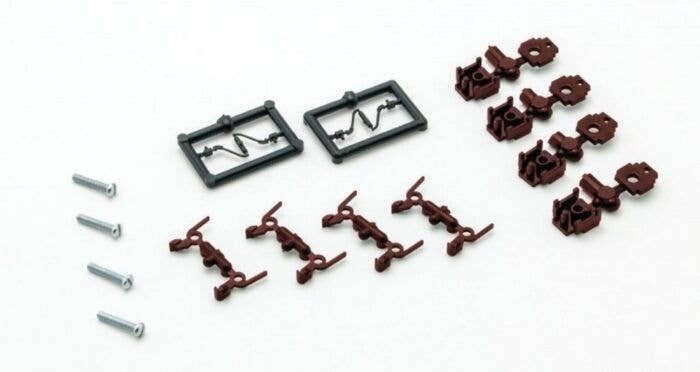 True-Scale Coupler -- Long Shank pkg(4) (brown), N, Micro Trains Line 122301