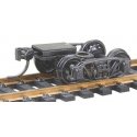 1899 Andrews Fully Sprung Metal Trucks w/Whisker(R) Couplers - Kit -- Code 110 (.110`) 33` , HO, Kadee Quality Products 510