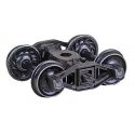 Bettendorf T-Section Self-Centering HGC Leaf-Spring Caboose Trucks -- Code 88 (.088`) 33` , HO, Kadee Quality Products 1581