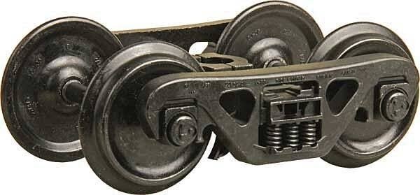 A.S.F. 100-Ton Roller Bearing Trucks -- 1 Pair, G, Kadee Quality Products 974