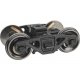 Roller Bearing 2-Rail Caboose Trucks -- 1 Pair, O, Atlas O 7068