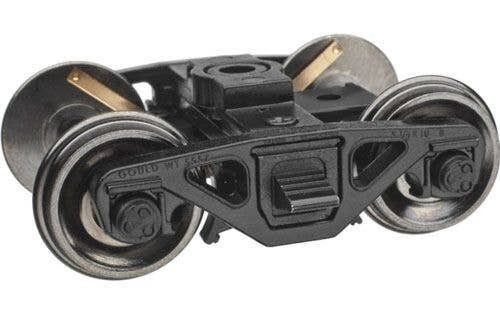 Roller Bearing 2-Rail Caboose Trucks -- 1 Pair, O, Atlas O 7068