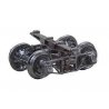 4`6` Wheelbase Sprung Metal Trucks -- 26` Ribbed-Back Wheels 1 Pair, HOn3, Kadee Quality Products 717
