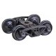 Bettendorf AAR Self-Centering HGC Leaf-Spring Caboose Trucks -- Code 88 (.088`) 33` Smooth, HO, Kadee Quality Products 1580