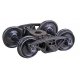 Bettendorf AAR Self-Centering HGC Leaf-Spring Caboose Trucks -- Code 110 (.110`) 33` Smooth, HO, Kadee Quality Products 580