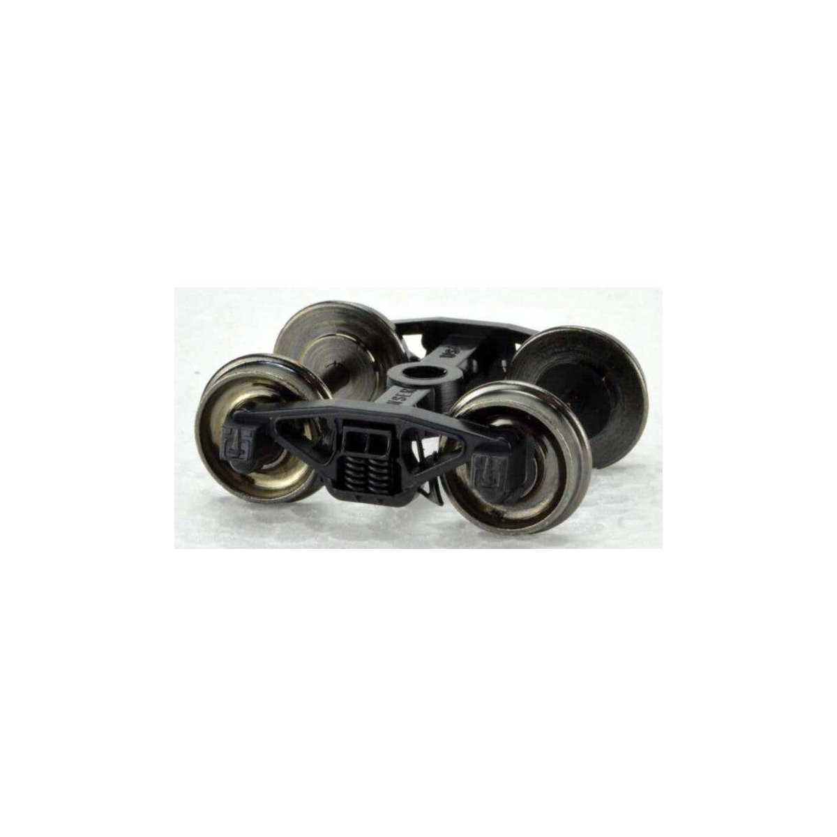 Bettendorf Style 70-Ton AAR Trucks with Metal Wheels -- 1 Pair, HO, Bowser Manufacturing Co. 40192