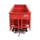 70-Ton AAR 3-Bay Open Hopper - Ready to Run -- Minneapolis & St. Louis 66716