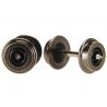 36′ Blackened Metal Wheels -- pkg(12), N, Atlas Model Railroad Co. 22036