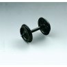 Plastic Solid Wheel Set -- pkg(2), G, LGB 67401
