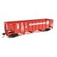 70-Ton AAR 3-Bay Open Hopper - Ready to Run -- Minneapolis & St. Louis 66743
